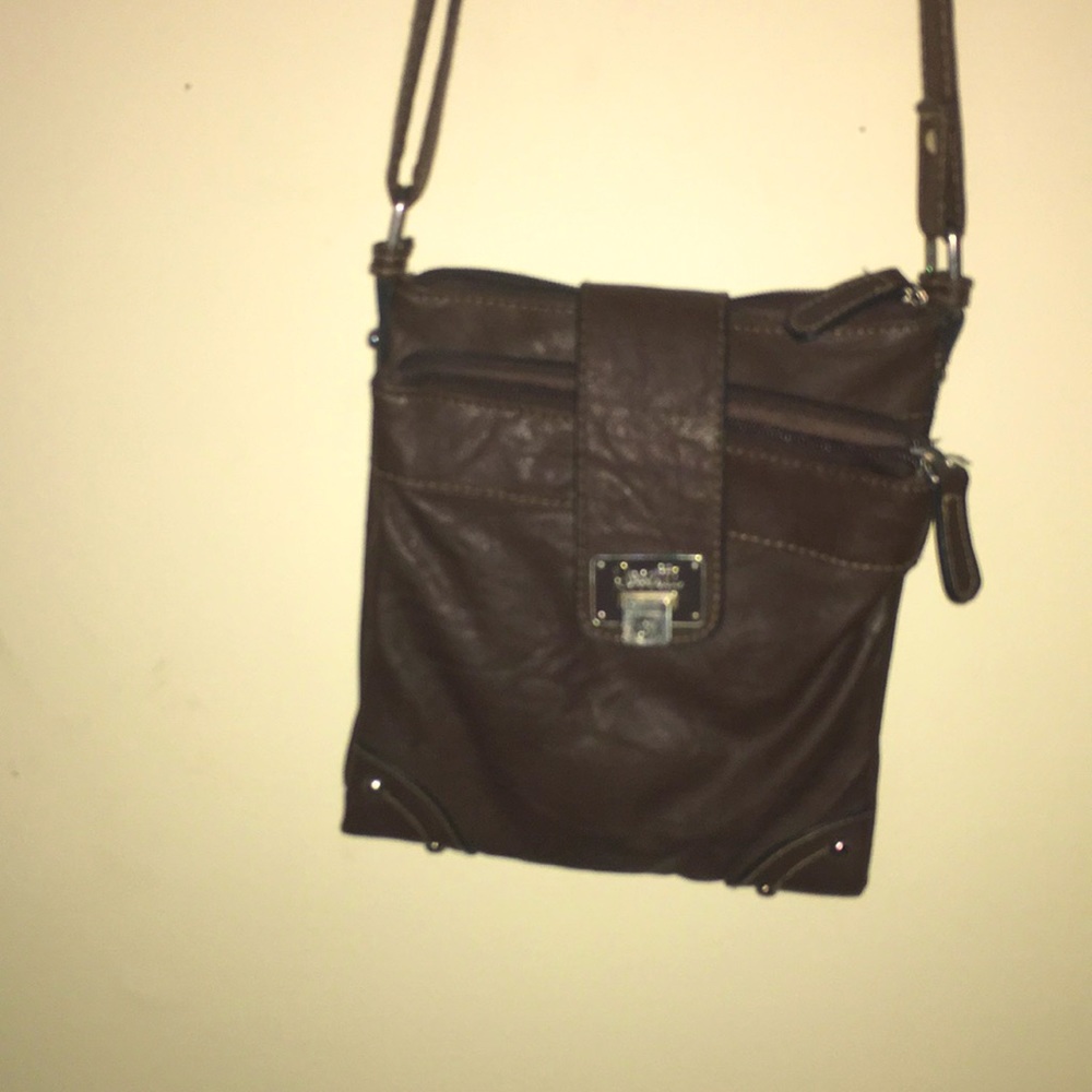Brown crossbody purse